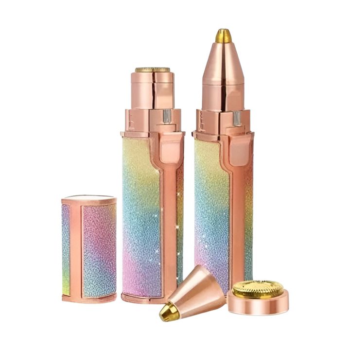 2-in-1 Rechargeable Ladies Hair Remover & Eyebrow Trimmer