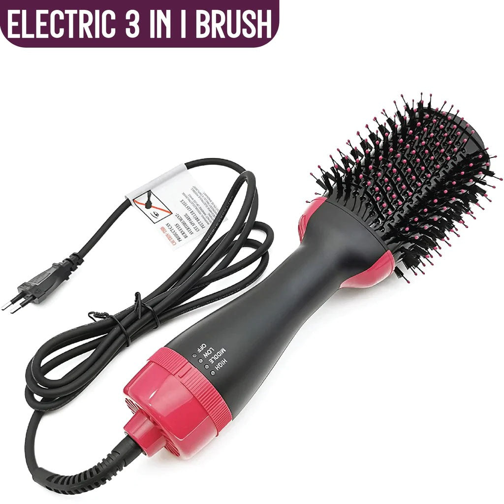 Hair Dryer Brush Hot Air Hair Brush Styler for Straightening Curling Hair Dryer