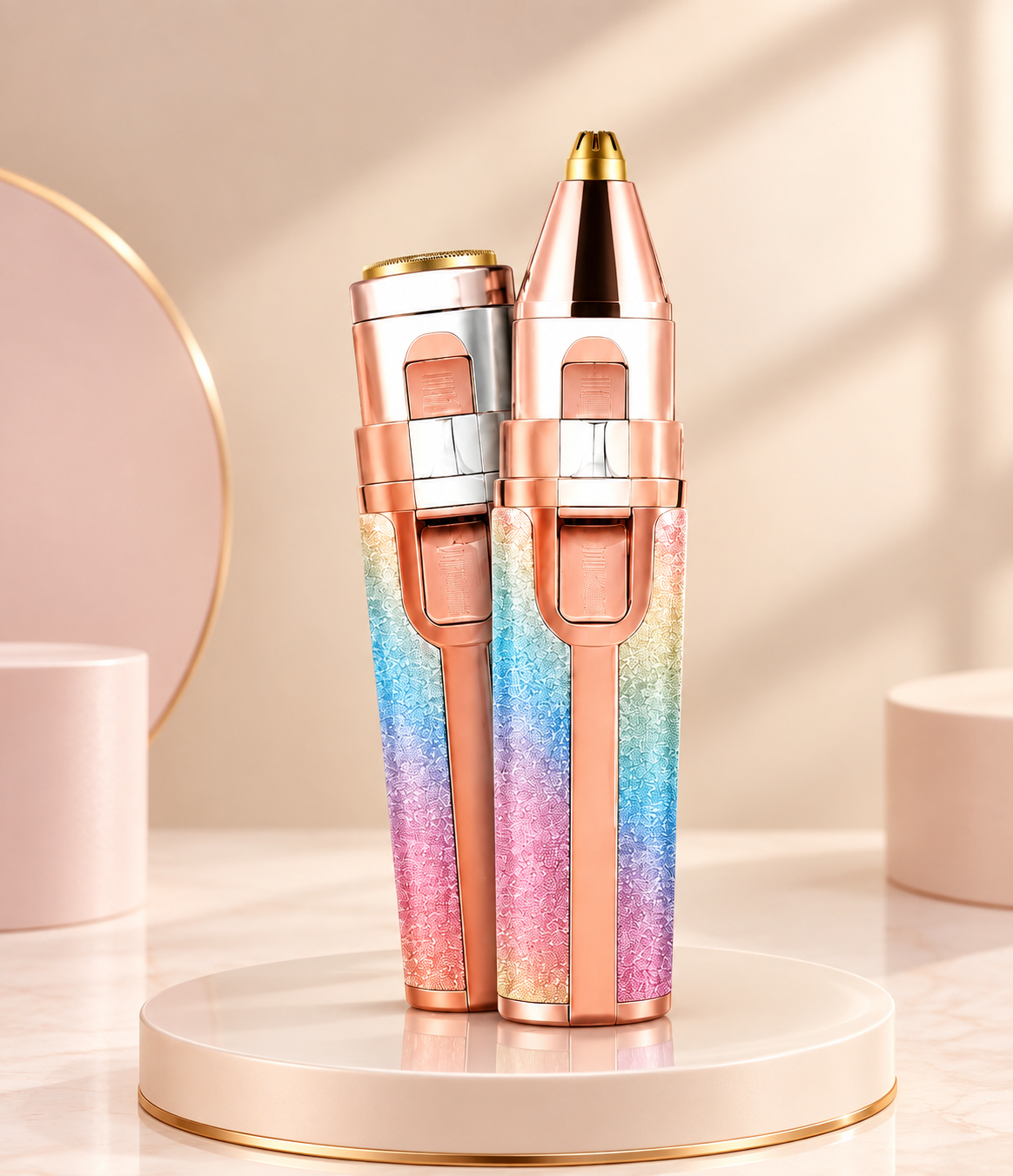 2-in-1 Cordless Hair Remover & Eyebrow Trimmer